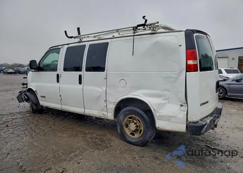 2006 Chevrolet Express G2500 z USA, uszkodzony, nr VIN 1GCGG25V261186315